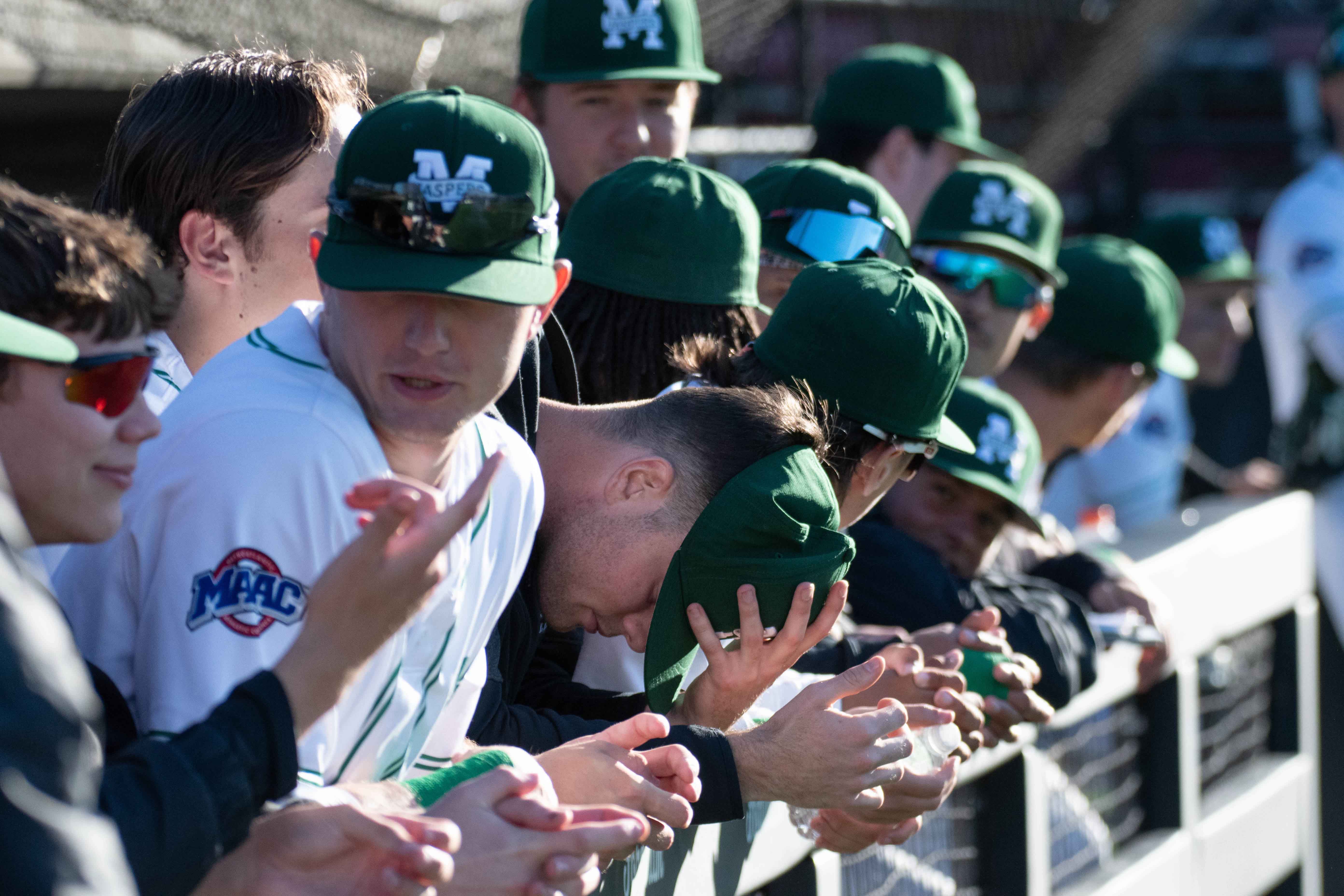 2024 Manhattan Jaspers baseball, April 2024.