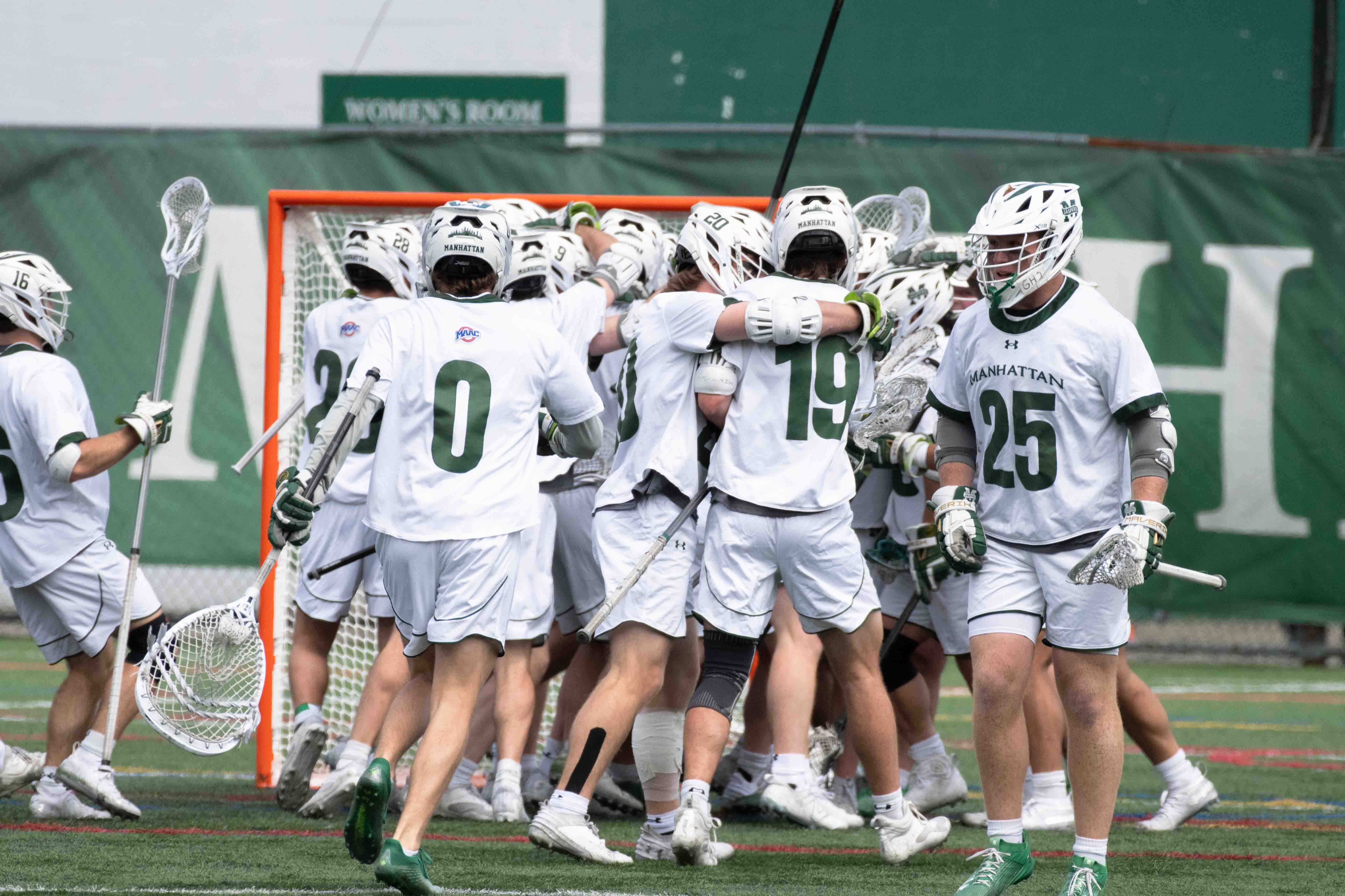 Manhattan Jaspers lacrosse, April 2024